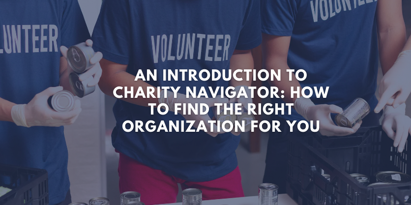 An Introduction To Charity Navigator || Find The Right Organization