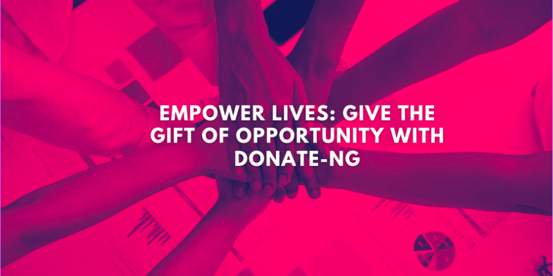 Give the Gift of Opportunity