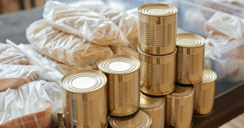 volunteer-led food pantry